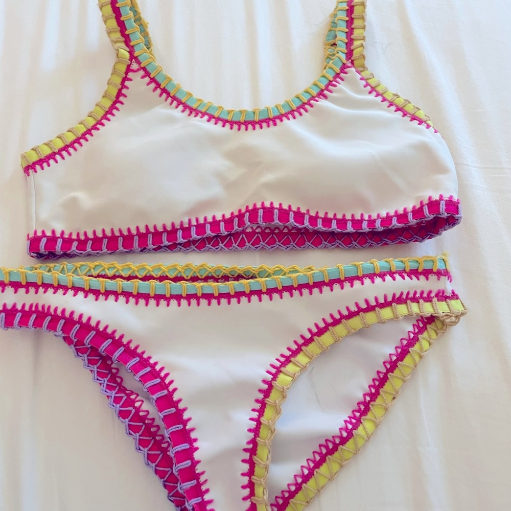 platinum bikini set